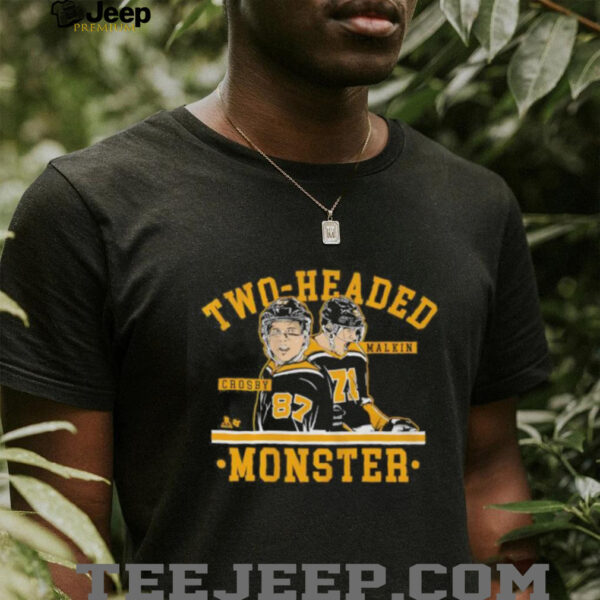 Two Headed Monster Sidney Crosby and Evgeni Malkin Pittsburgh Penguins shirt