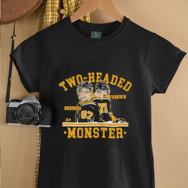 Two Headed Monster Sidney Crosby and Evgeni Malkin Pittsburgh Penguins shirt