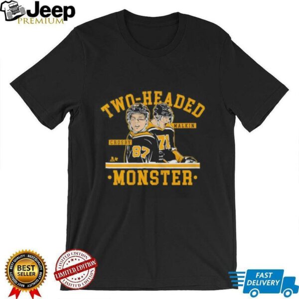 Two Headed Monster Sidney Crosby and Evgeni Malkin Pittsburgh Penguins shirt