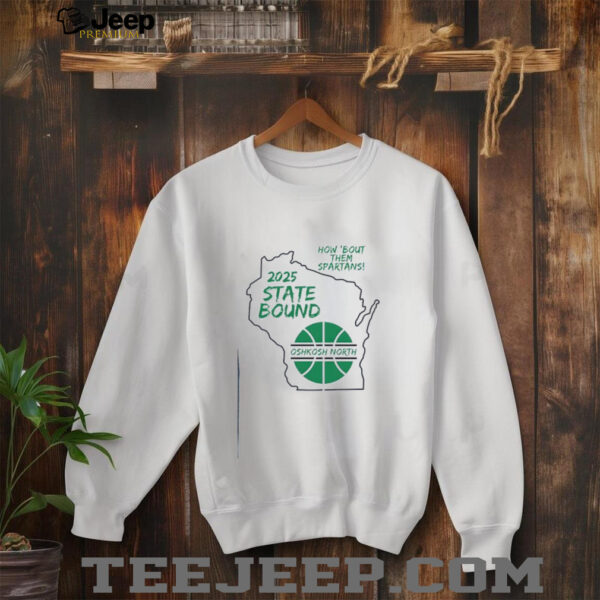 Tyrese Haliburton 2025 State Bound Oshkosh North How ’bout Them Spartans shirt