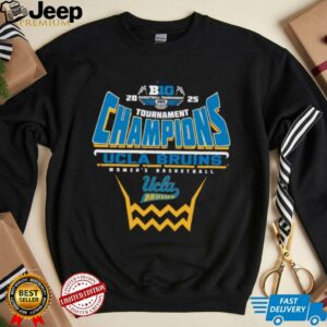 UCLA Bruins 2025 Big Ten Womens Basketball Conference Tournament Champions Shirt2