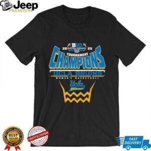 UCLA Bruins 2025 Big Ten Womens Basketball Conference Tournament Champions Shirt3