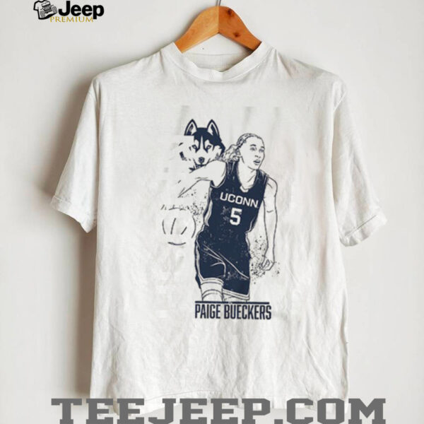 UConn Basketball Paige Bueckers Vertical Layer Shirt