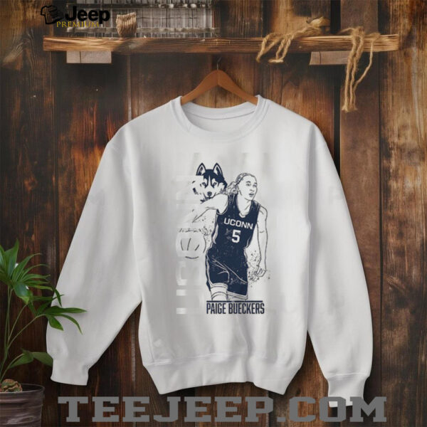 UConn Basketball Paige Bueckers Vertical Layer Shirt