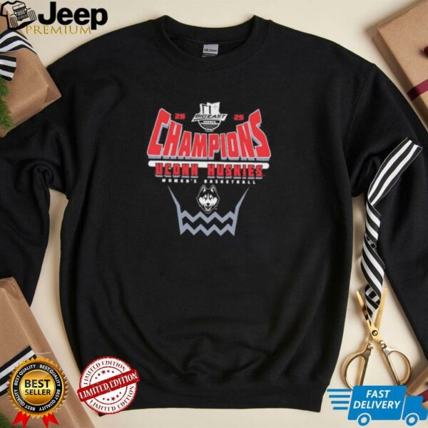 UConn Huskies 2025 Big East Women’s Basketball Conference Tournament Champions shirt