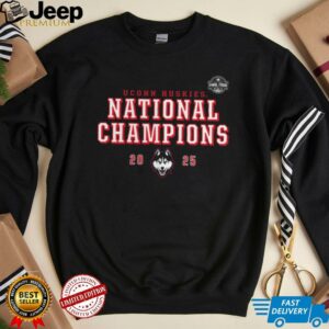 UConn Huskies 2025 NCAA Womens Basketball National Champions Schedule T Shirt2