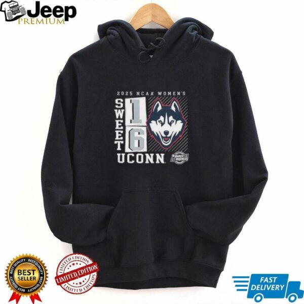 UConn Huskies 2025 NCAA Women’s Basketball Tournament March Madness Sweet 16 No Look Pass shirt