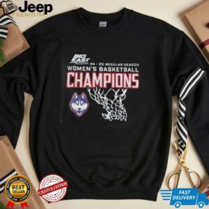 UConn Huskies Basketball Big East Regular Season Champions 2025 shirt