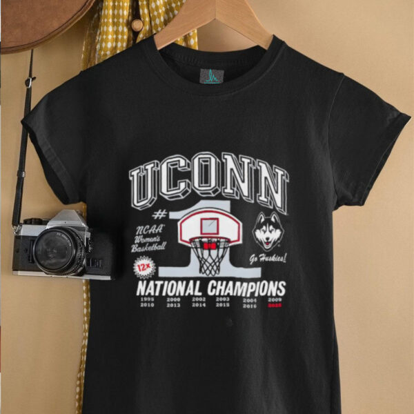 UConn Huskies National Champs 2025 Women’s Basketball #1 shirt