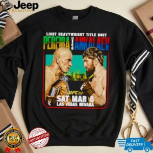 UFC 313 Alex Pereira vs Magomed Ankalaev matchup shirt3