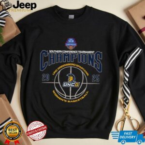 UNC Greensboro Spartans 2025 Southern Conference Womens Basketball Tournament Champions Shirt2