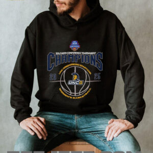 UNC Greensboro Spartans 2025 Southern Conference Womens Basketball Tournament Champions Shirt5