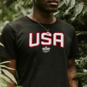 USA 4 Nations Face Off logo shirt