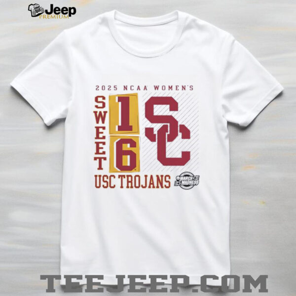 USC Trojans 2025 NCAA Women’s Basketball Tournament March Madness Sweet 16 No Look Pass shirt
