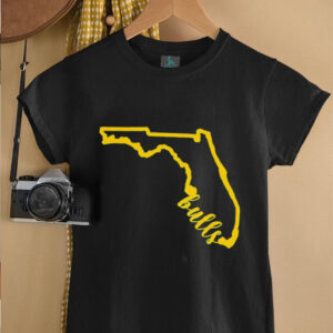 USF Bulls map shirt