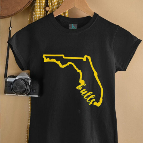 USF Bulls map shirt