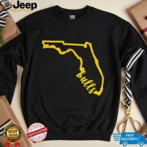 USF Bulls map shirt
