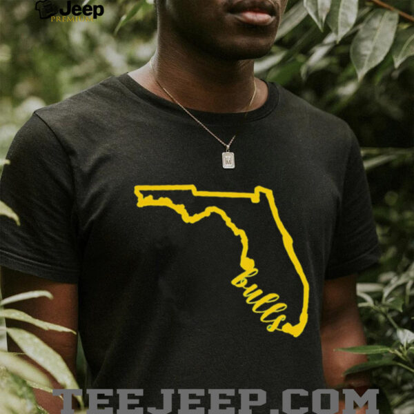 USF Bulls map shirt