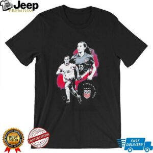 USWNT Tierna Davidson Graphic shirt2