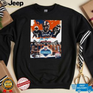 UTSA Roadrunners Runners Zah Frazier Lucas Oil Stadium NFL Scouting Combine Scooters Coffee Frisco Bowl Poster T Shirt2