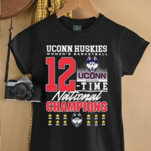Uconn Huskies Women’s Basketball 12 Time National Championship 2025 T shirts
