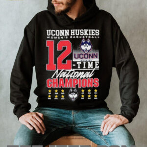 Uconn Huskies Womens Basketball 12 Time National Championship 2025 T shirts2