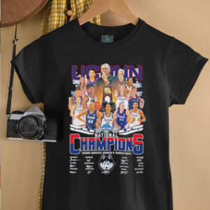 Uconn Huskies Women’s Basketball Team 2025 National Champions Signature shirt