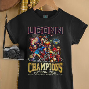 Uconn Huskies defeats South Carolina 2025 NCAA Women’s basketball national champions shirt