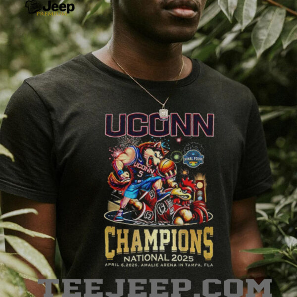 Uconn Huskies defeats South Carolina 2025 NCAA Women’s basketball national champions shirt