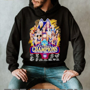 Uconn Huskies womens Final Four 2025 national champions signatures player firework shirt2