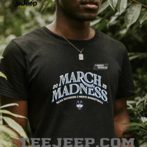 Uconn Men’s Basketball 2025 March Madness Bound T Shirt