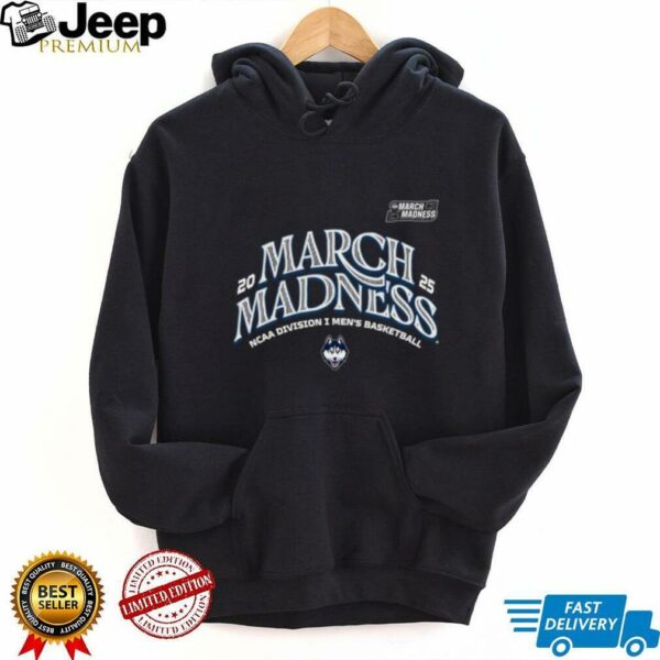 Uconn Men’s Basketball 2025 March Madness Bound T Shirt