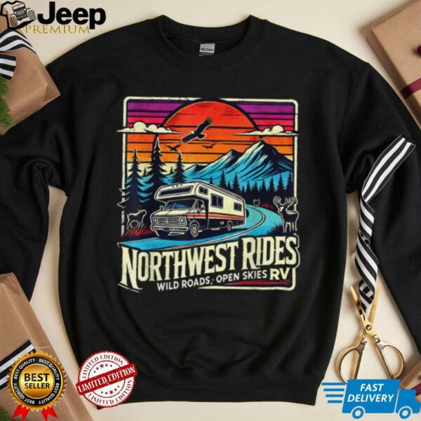 Wild Roads Open Skies T Shirt