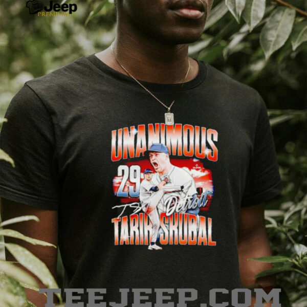 Unaminous Tarik Skubal Detroit Tigers shirt