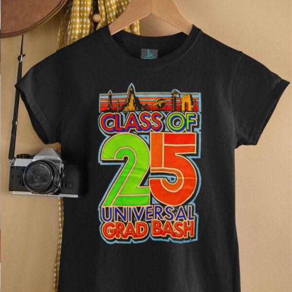 Universal class of 25 universal grad bash shirt
