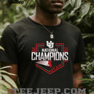 Utah Utes 2025 NCAA Skiing National Champions T Shirt1