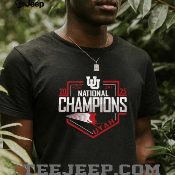 Utah Utes 2025 NCAA Skiing National Champions T Shirt