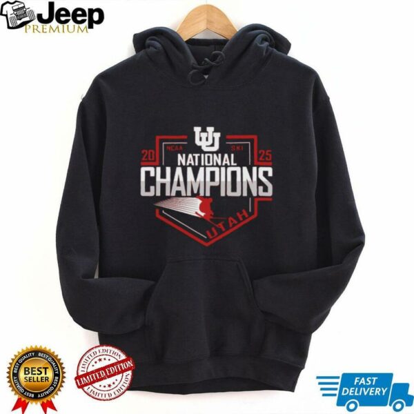 Utah Utes 2025 NCAA Skiing National Champions T Shirt