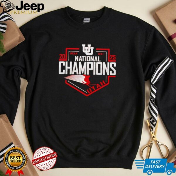 Utah Utes 2025 NCAA Skiing National Champions shirt