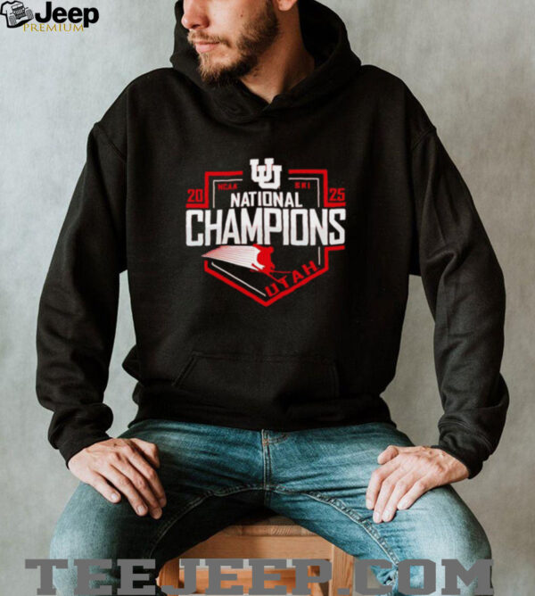 Utah Utes 2025 NCAA Skiing National Champions shirt