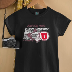 Utah Utes fanaticity 2025 NCAA Skiing Champions Victory shirt1