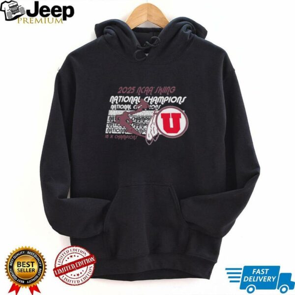 Utah Utes fanaticity 2025 NCAA Skiing Champions Victory shirt