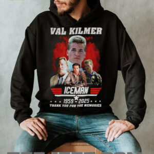 Val Kilmer Iceman 1959 2025 thank you for the memories signature shirt2