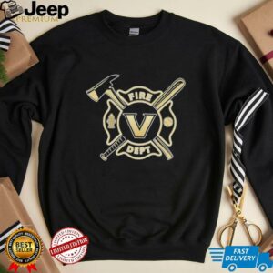 Vanderbilt Commodores Fire Dept Fighter T shirts