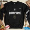 Champion Western Michigan Broncos Gray 2025 NCAA Frozen Four Men’s Ice Hockey National Champions Locker Room T Shirt