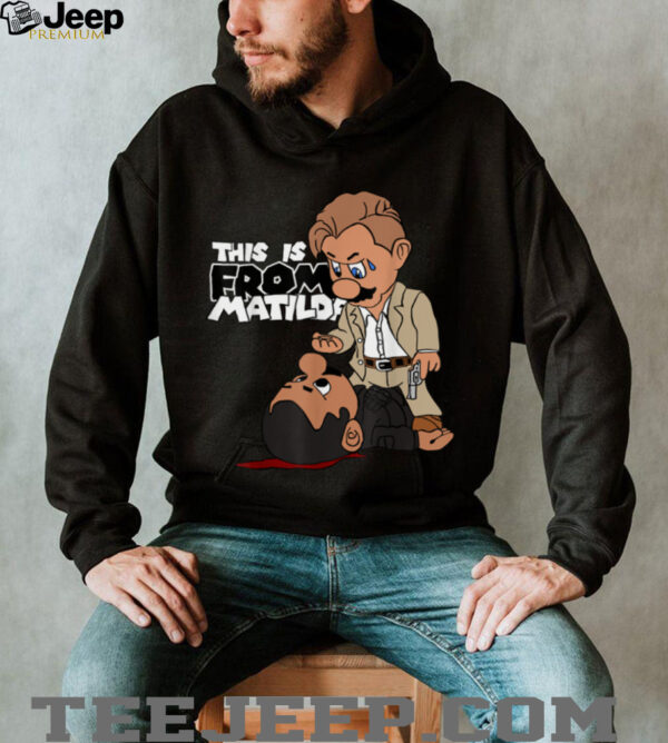 Vintage Retro Detective Drama Hitman Showdown T Shirt