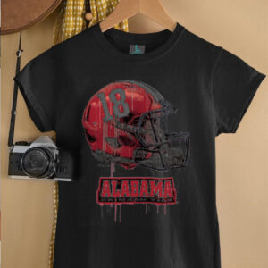 Vive La Fete Alabama Crimson Tide Infant Dripping Football Helmet T Shirt0