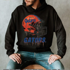 Vive La Fete Florida Gators Infant Dripping Football Helmet T Shirt1