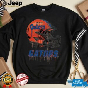 Vive La Fete Florida Gators Infant Dripping Football Helmet T Shirt2