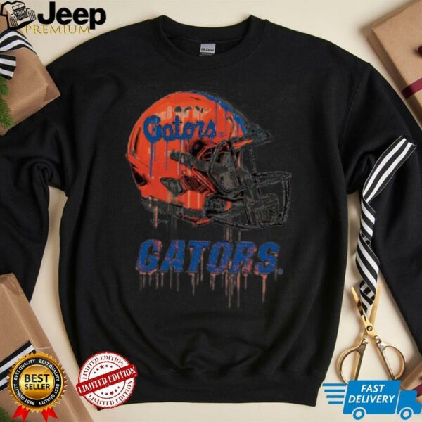 Vive La Fete Florida Gators Infant Dripping Football Helmet T Shirt